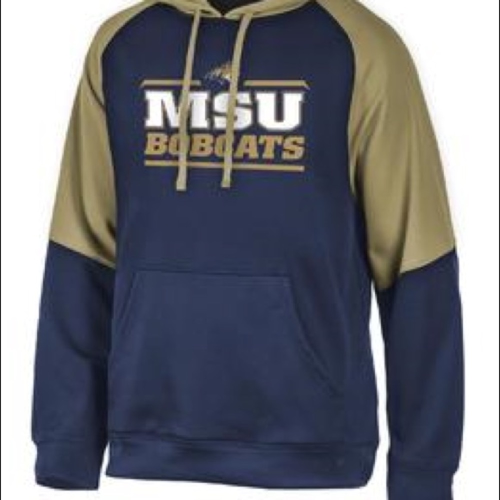 NCAA MENS HOODIE MONTANA STATE UNIVERSITY BOBCATS